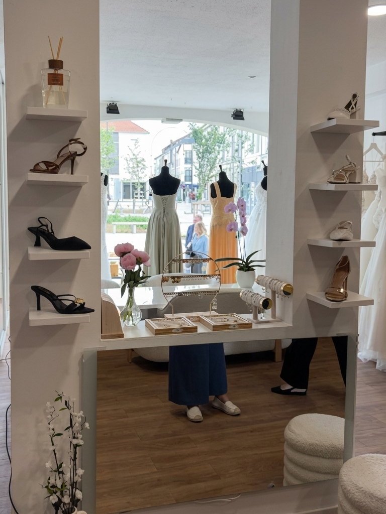 Chaussures présentées dans la boutique Maison Beloria à Saint-Dizier